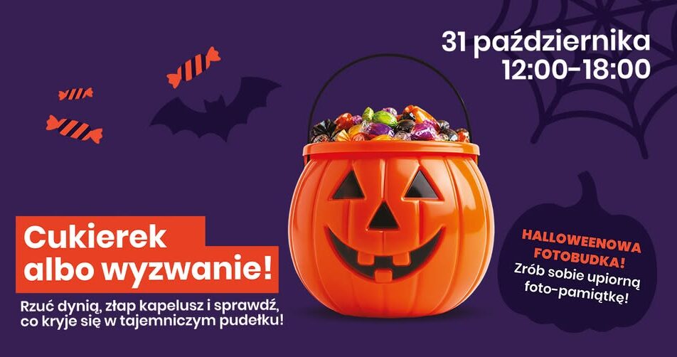 Halloween w Plazie z grami i fotobudką AI