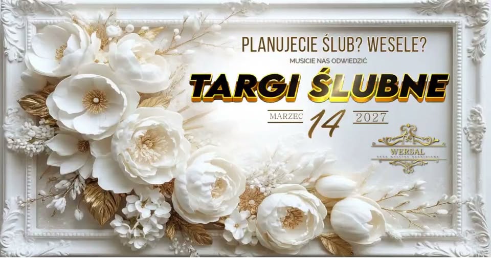 IV Targi Ślubne w Sali Wersal IV Targi Ślubne w Sali Wersal
