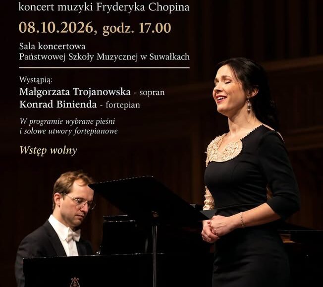 Koncert Chopin. Życzenia w Suwałkach