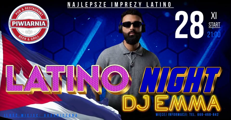 Latino Andrzejki w Piwiarni Latino Andrzejki z DJ Emmą w Piwiarni Suwałki