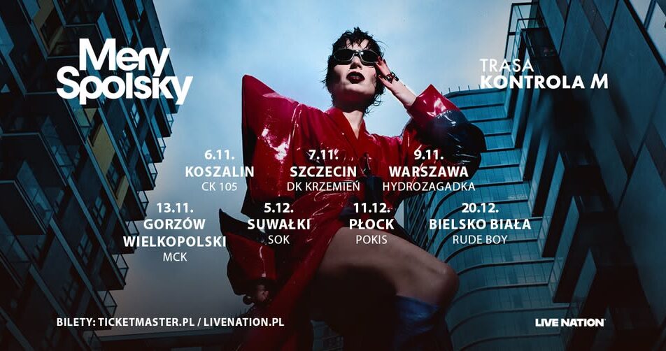 Wydarzenie Mery Spolsky w ramach trasy Kontrola M