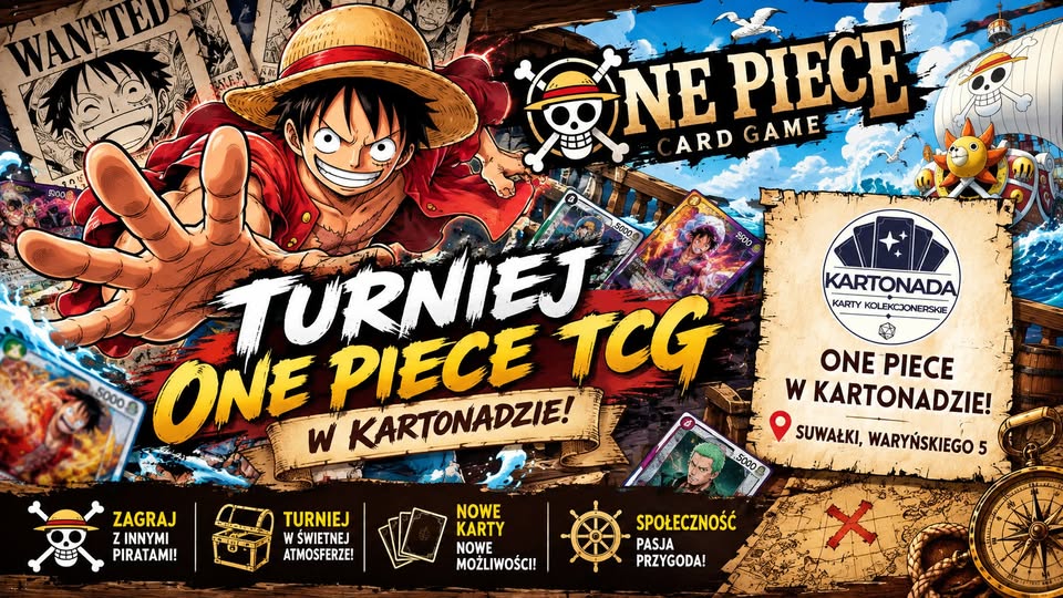 Turniej One Piece Card Game w Kartonadzie