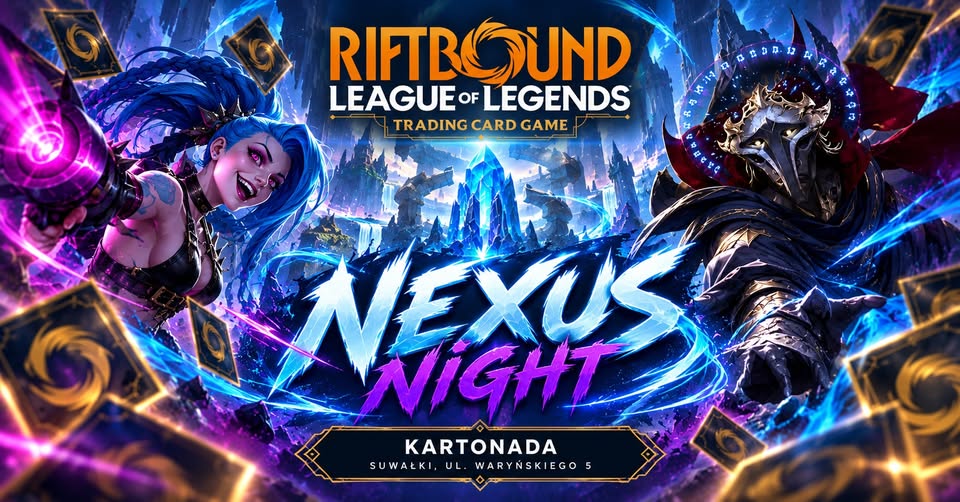 Nexus Night, spotkanie przy grze Riftbound: League of Legends TCG
