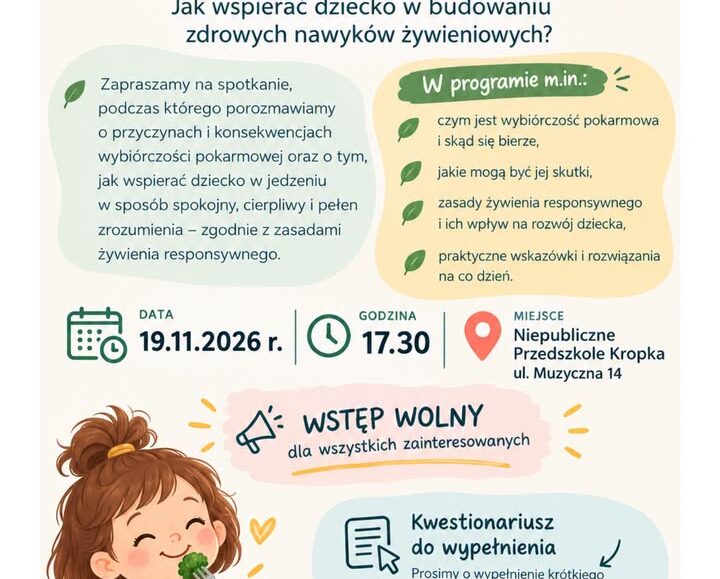 Spotkanie o wybiórczości pokarmowej i żywieniu responsywnym