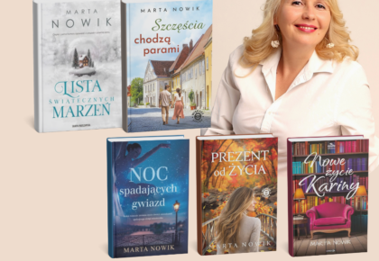 Spotkanie z Martą Nowik w bibliotece