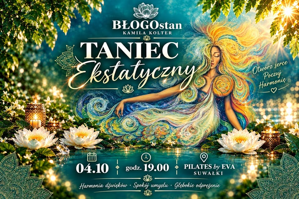 Taniec ekstatyczny w kręgu kobiet Taniec ekstatyczny w kręgu kobiet, warsztat w Suwałkach