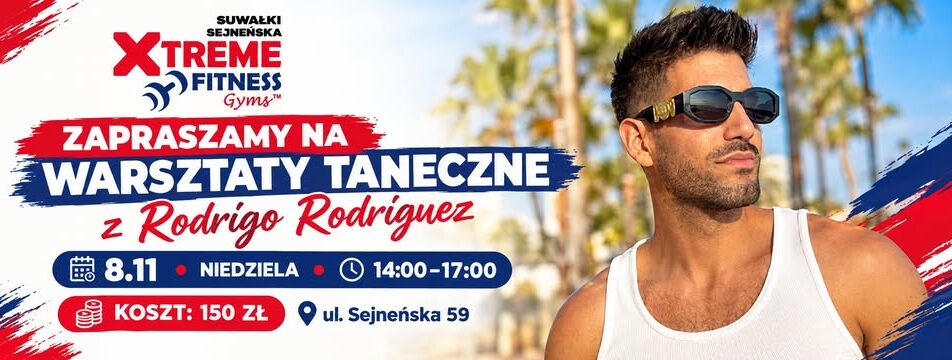 Warsztaty taneczne z Rodrigo Rodriguezem Warsztaty taneczne z Rodrigo Rodriguezem