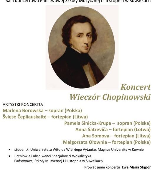 Wieczór Chopinowski Wieczór Chopinowski, koncert w Suwałkach