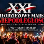 XXI Młodzieżowy Marsz Niepodległości w Suwałkach